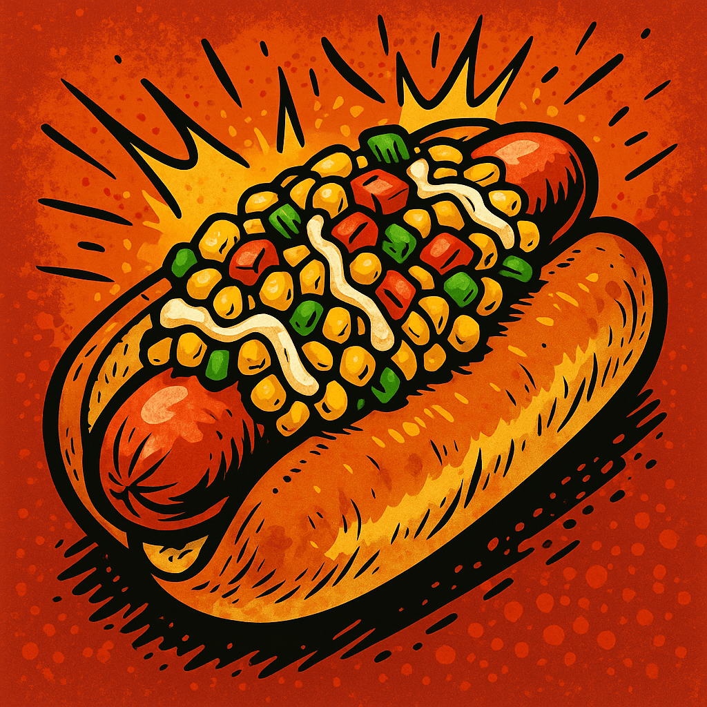 CORN SALAD DOG image