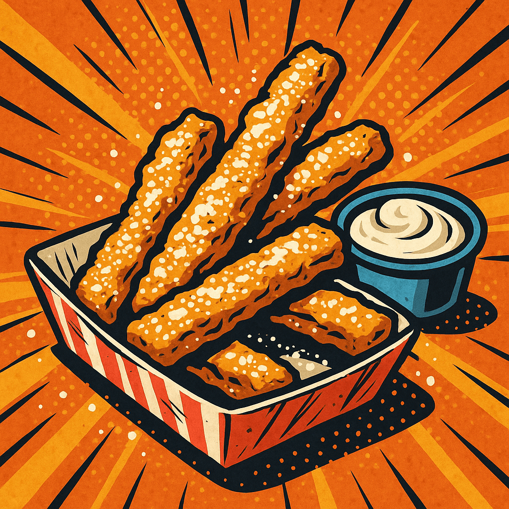 FUNNEL CAKES WITH MARSHMALLOW DIP image